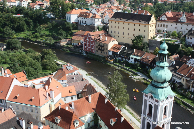 Orașul scăldat de râul Vltava