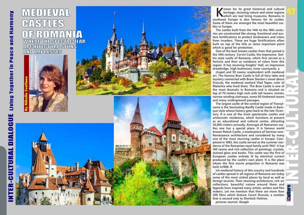 MEDIEVAL CASTLES
OF ROMANIA