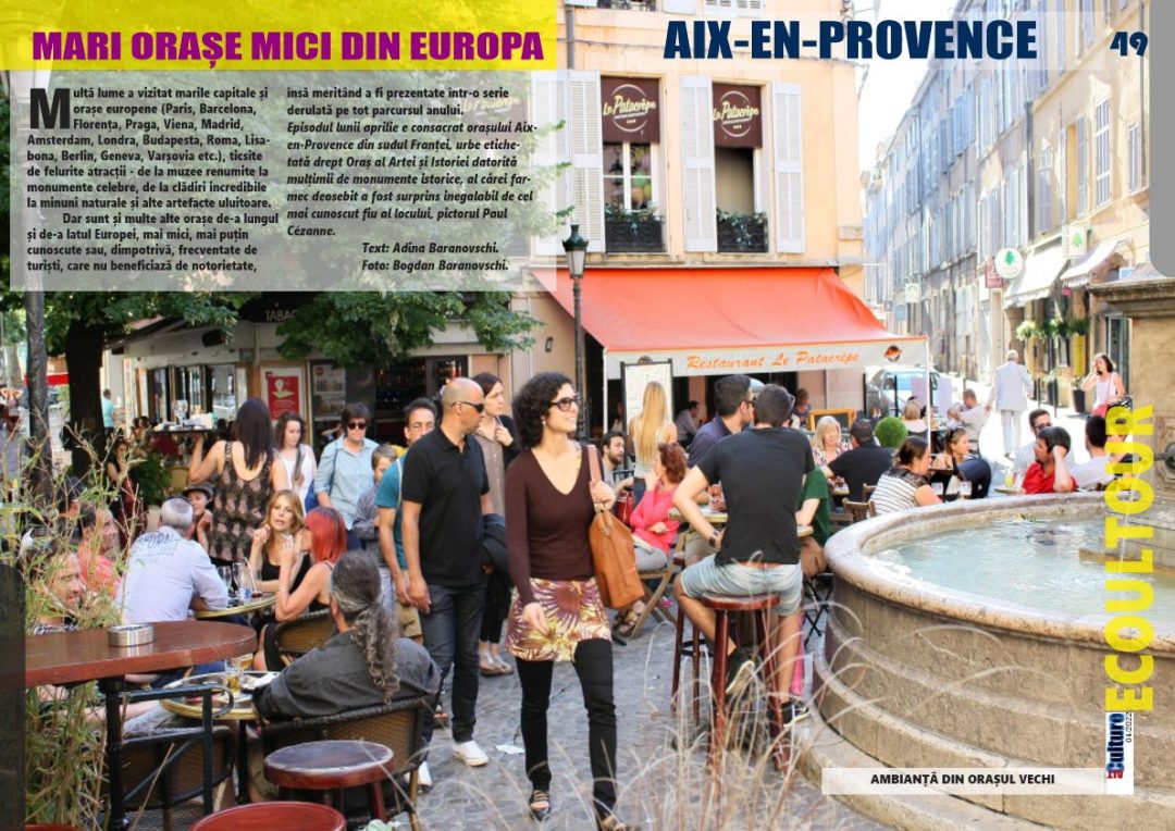 MARI ORAȘE MICI DIN EUROPA: AIX-EN-PROVENCE