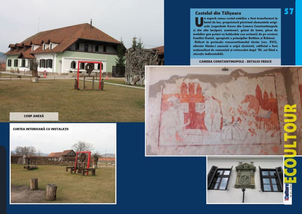 Conace-castele secuiești din Regiunea Baraolt - ALTCULTURE MAGAZINE●67●3/2023
De Adina&Bogdan Baranovschi